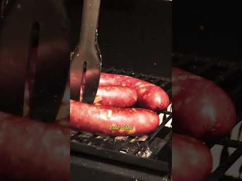 Tacos de linguiça defumada - Churrasco mexicano na praia! #Shorts