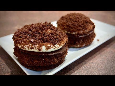 Шоколадови пасти (мини тортички)-жестоки! / Шоколадное пирожное/ Chocolate cake