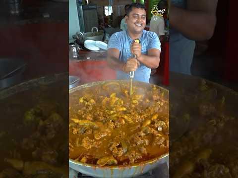 Roshan Bhai Ka Bihari Style Mutton Rice Making In Samastipur Rs. 100/- Only #bihar #shorts