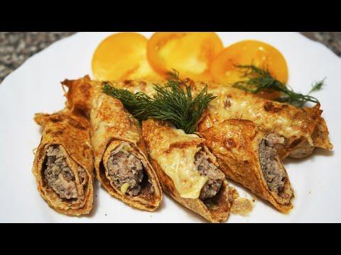 Вкусные необычные яичные блины с паприкой. Рецепт вкусных блинов с мясом