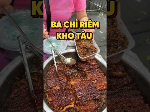 BA CHỈ RIÊM KHO TÀU #food