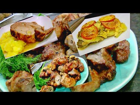 Топ 3 (мясо с гарниром) горячих блюда на Праздник!