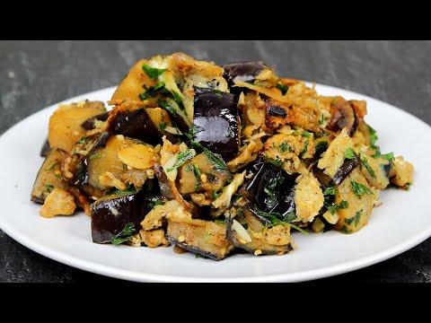 Баклажаны с Яйцами Вкуснее мяса! Лучший Грузинский Рецепт из Баклажанов и Яиц