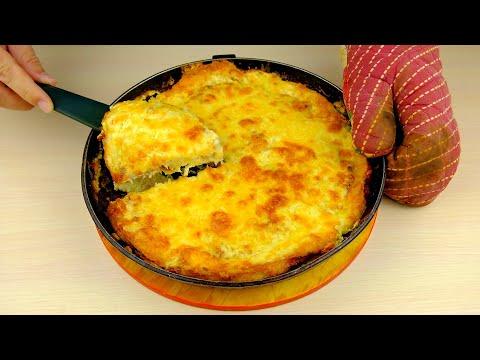 Ленивый мясной пирог – вкусное и сытное блюдо для тех, кому некогда готовить