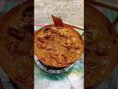 কুরবানী ঈদের স্পেশাল গরুর মাংস রান্না। #village #villagelife #cooking #beef #recipe #shorts