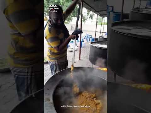 Dindigul Style Marriage Biriyani Prepared by Master