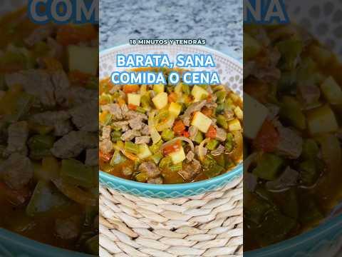 COME SANO con poco $$ NOPALES GUISADOS Evita estreñimiento, control peso, azúcar, p/llevar #shorts