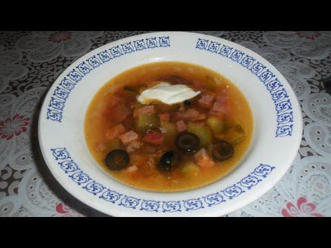 Вкусная аппетитная  СОЛЯНКА  "НЕ ПО ПРАВИЛАМ".