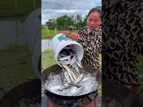 Sweet & Sour Mackerel Fish Fry Recipe #shorts