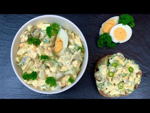 Самый вкусный немецкий яичный салат! Простой рецепт! EGGS SALAD!