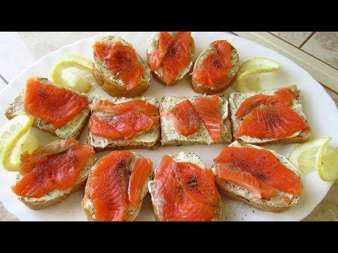 Бутерброд, да не тот. Бутерброды с красной рыбой. ВКУСНОТА!