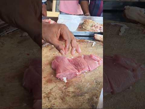 KIRAN MEAT CUTTING #meatcuttingstyle #karimnagar #youtubeshorts