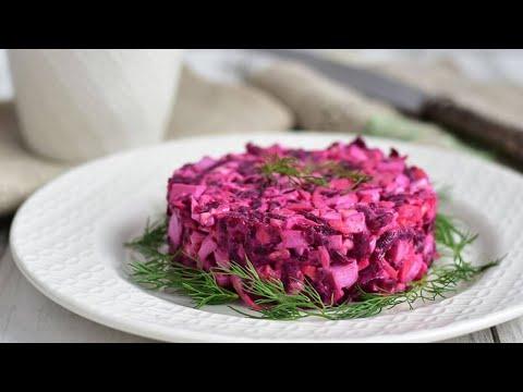 Съедят за минуту! БЫСТРО И НЕ ДОРОГО! вкусный САЛАТ из обычной СВЕКЛЫ  с сыром и яйцом!