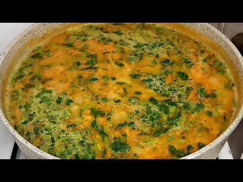 Гороховый суп - с солёными огурцами 