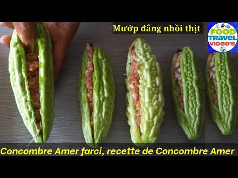 Concombre amer farci recette de concombre amer