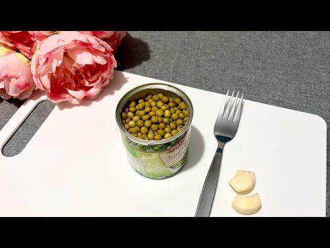 Беру БАНКУ ГОРОШКА и готовлю гениальный салат! Вкусный рецепт из простых продуктов!